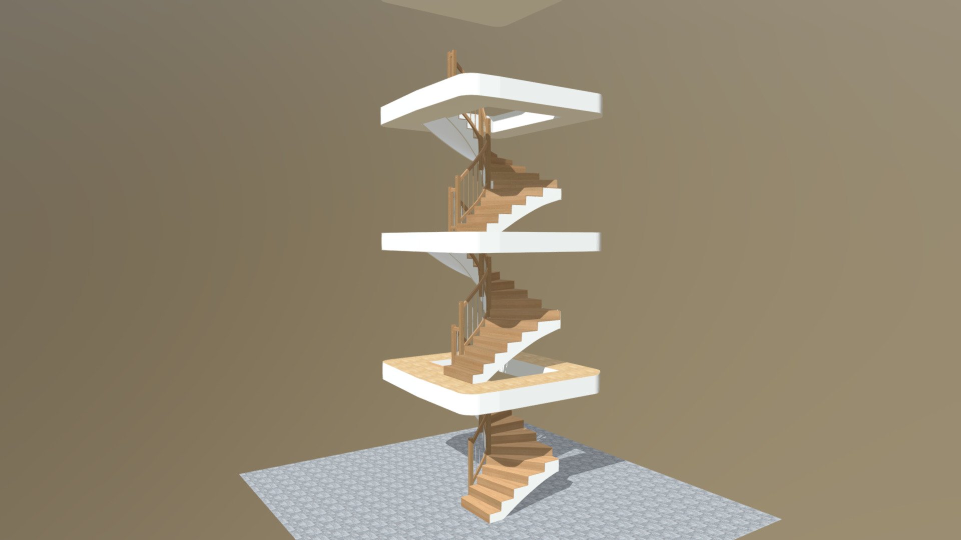 Geländer an Betontreppe 6720