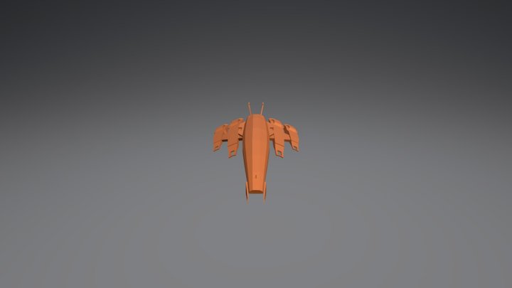 MESR Low Poly 2 3D Model