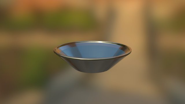 Water Bowl 3D Model