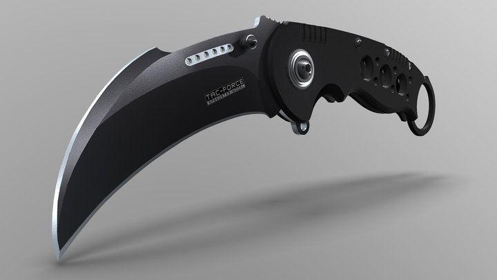 Karambit Knife 3D Model