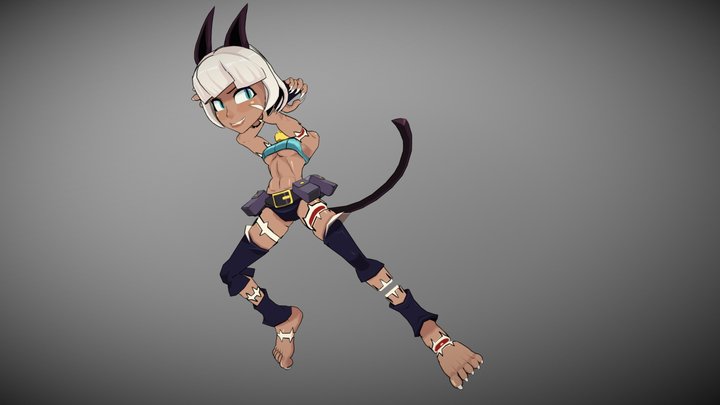 Catgirls 3D models - Sketchfab