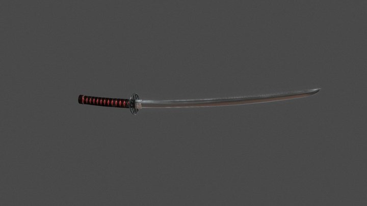 Katana 3D Model