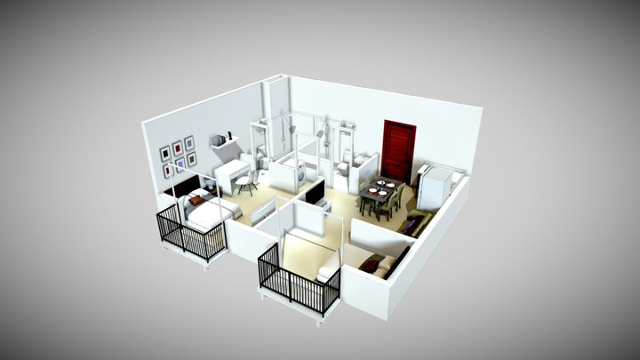 Jacinta Interior 2 3D Model