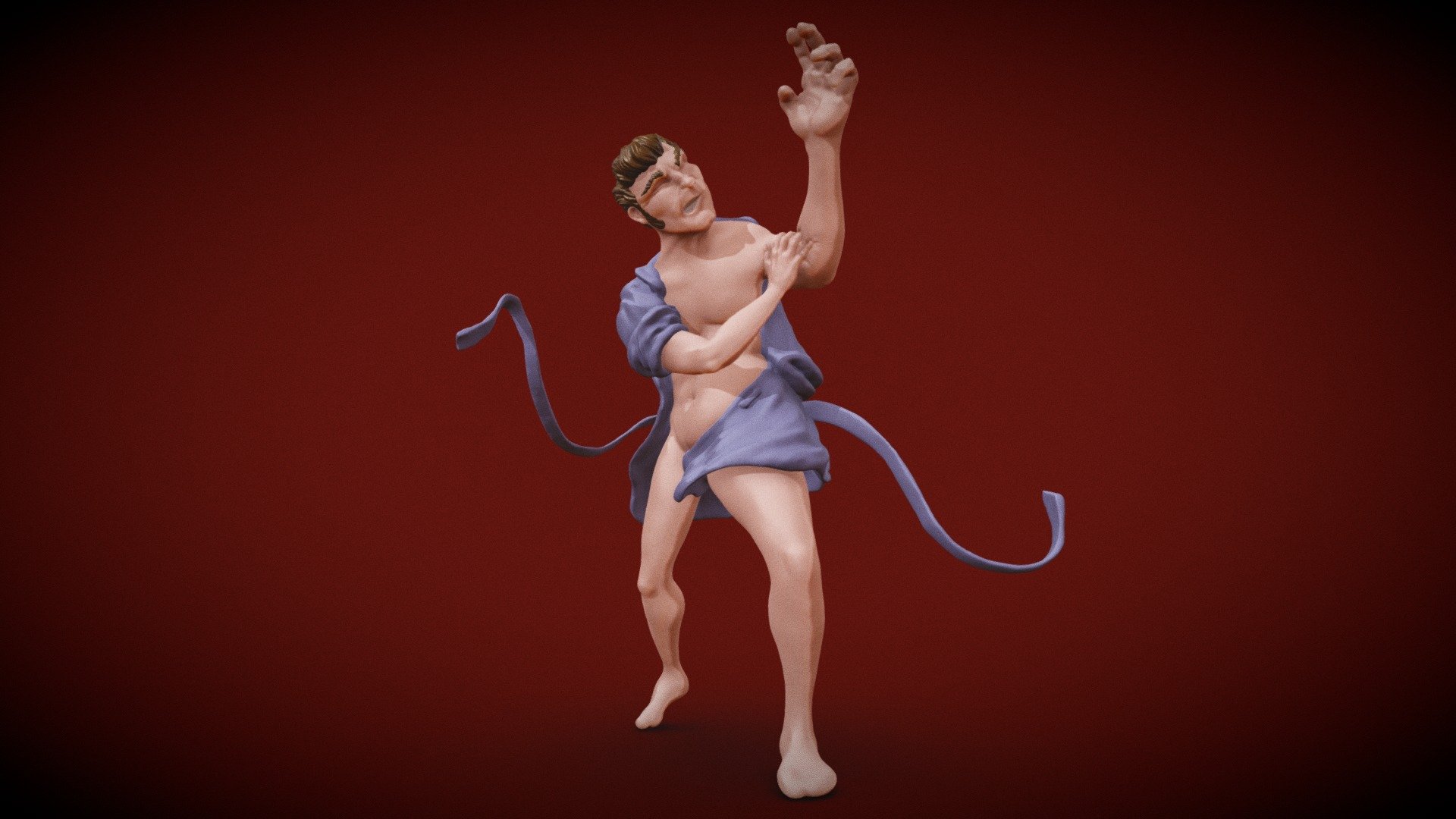 SculptJanuary19 Day08: Beast - Jekyll & Hyde