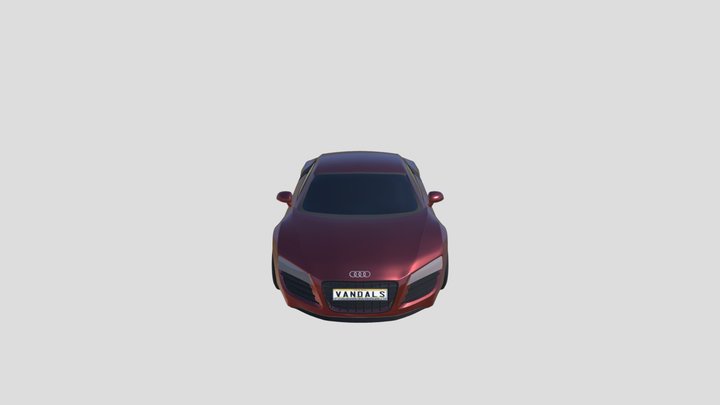 2015 AudiR8 3D Model
