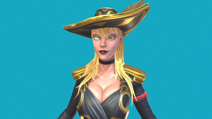 Lady Luck 3D Model