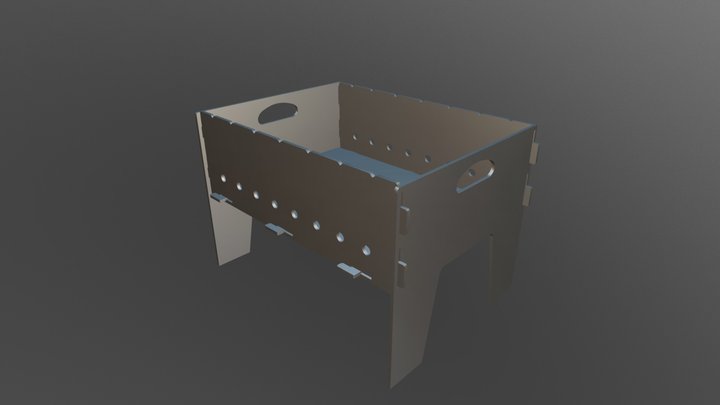 Мангал / Mangal 3D Model