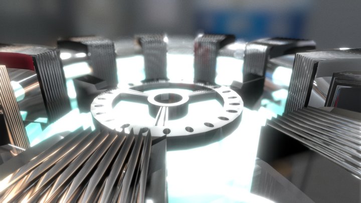 Iron Man's Arc Reactor 3D Model