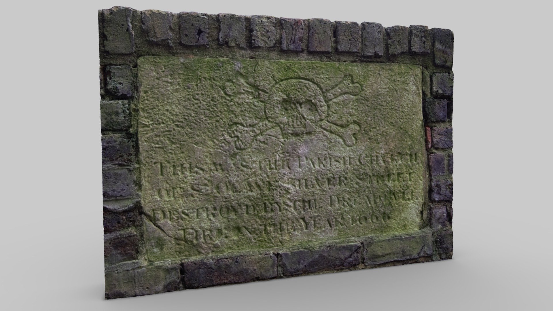 St Olaves Silver Street Plaque