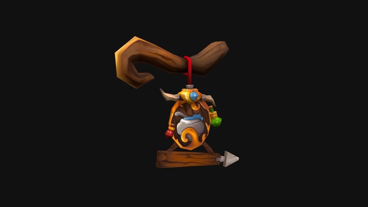 Hearth Sign WoW Fedorenko Kseniia 3D Model