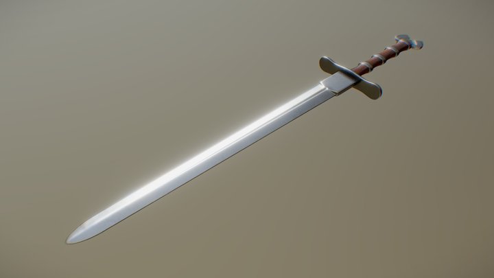 War Sword 3D Model