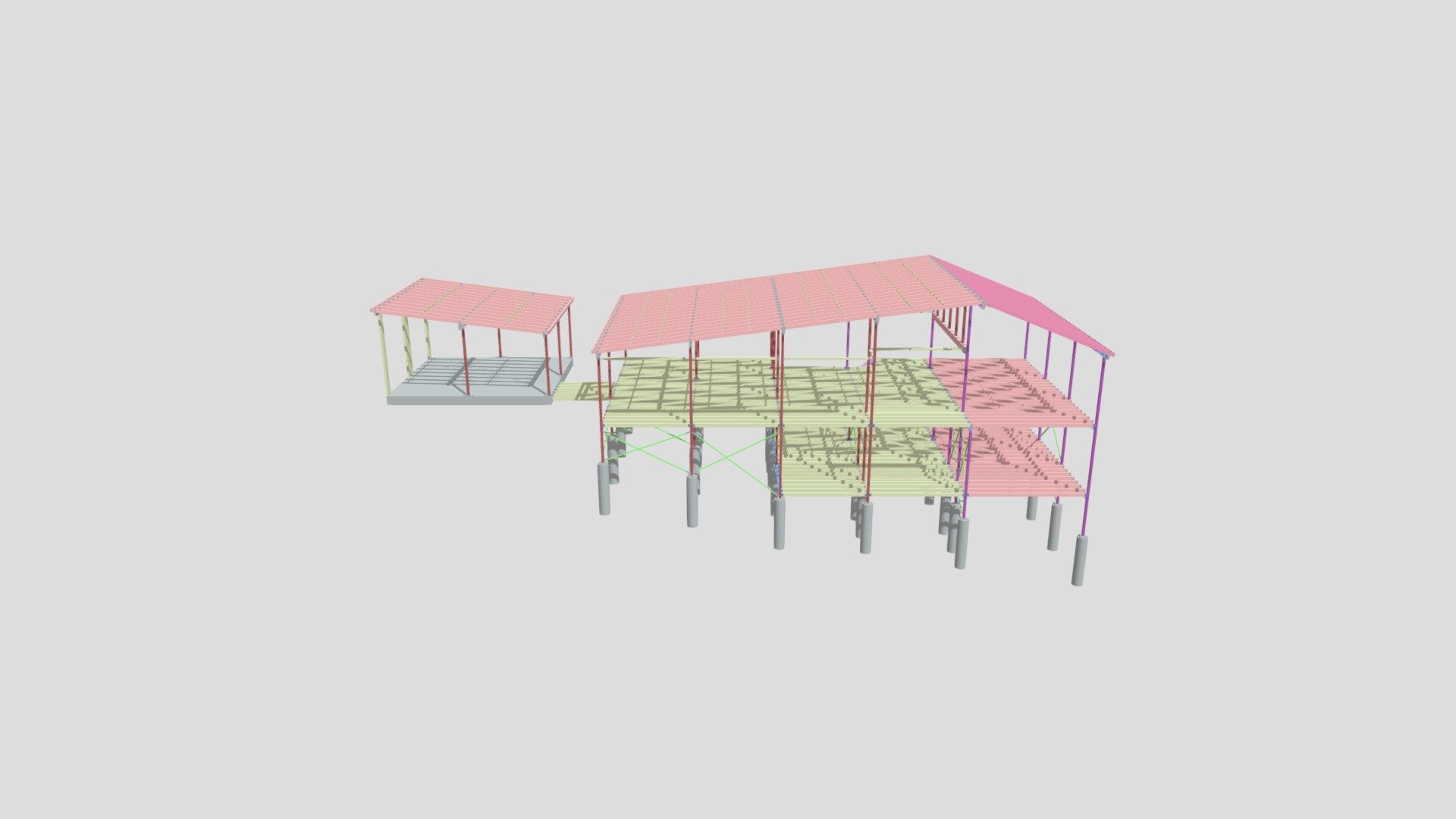 House Gloucester Ave Hideaway Bay 3D model by BIMSTRUCT [605b47d