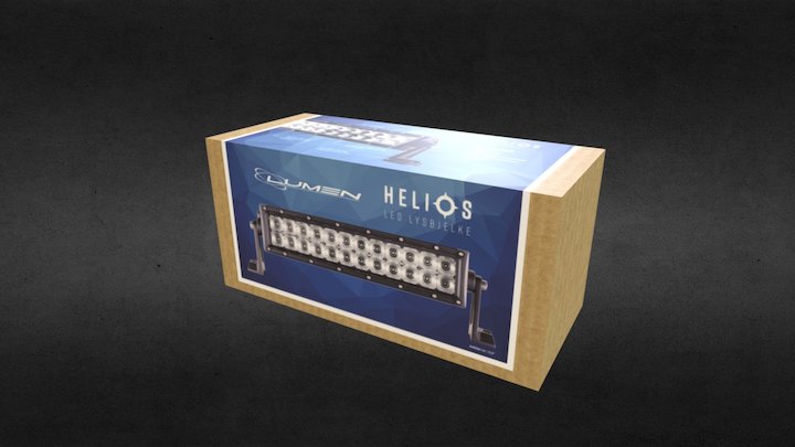 Lumen Helios packaging design 3D Model