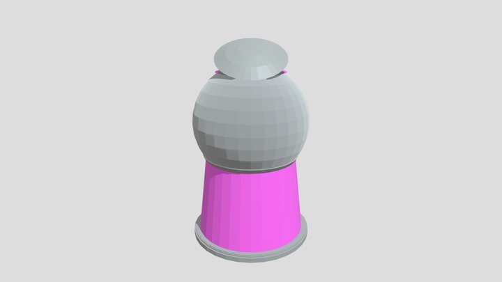 Bubblegum_machine 3D Model