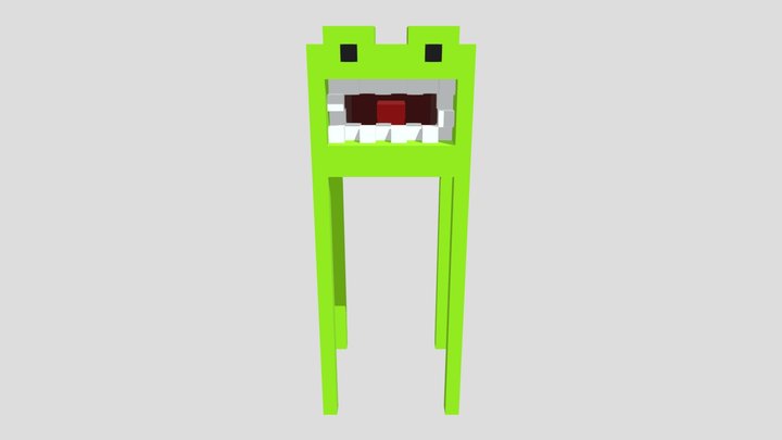 Mad Frog 3D Model