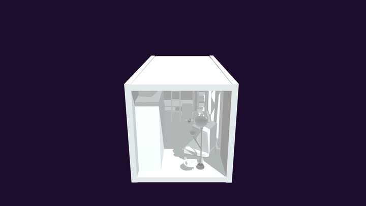 BOX-OUT Eigen Kamer 3D Model