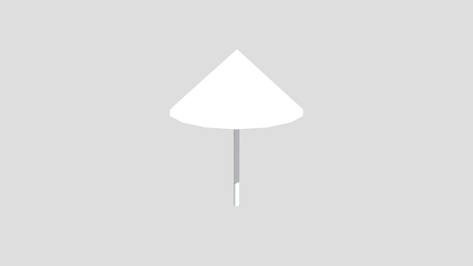 Beach umbrella from Poly by Google