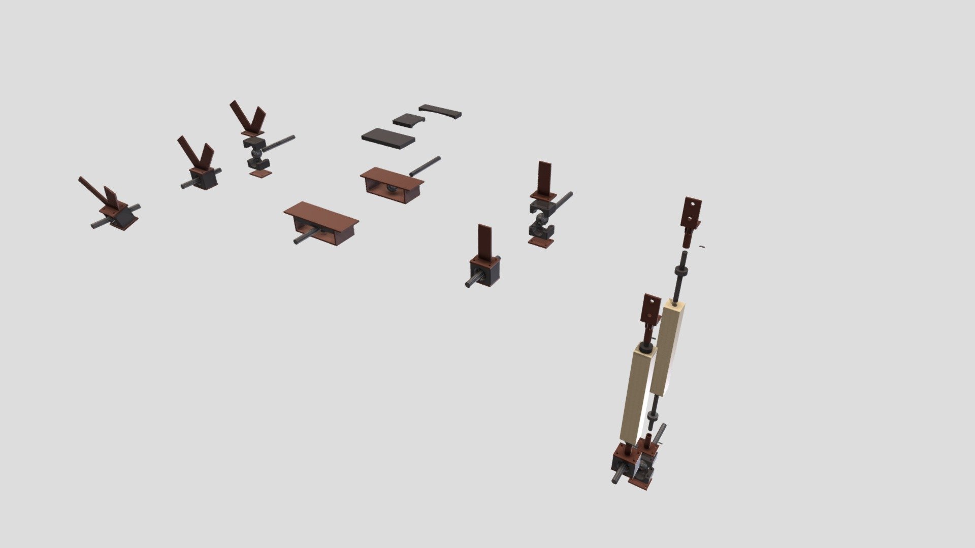 Model Hardware 3D model by adamleescott [605eb6c] Sketchfab