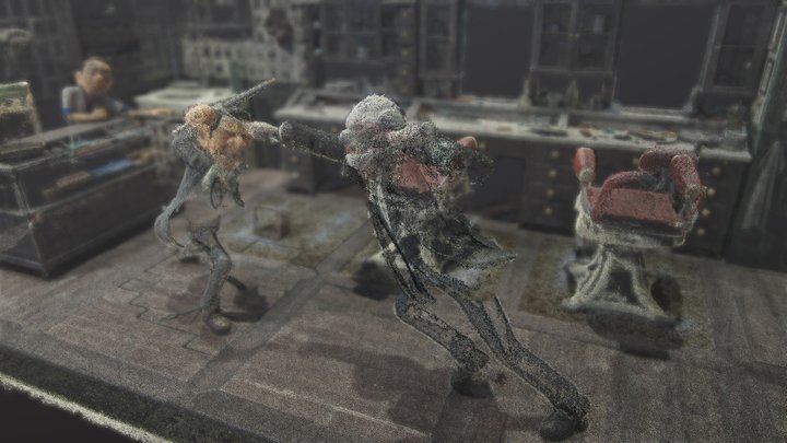Agent 327 - scene 3D print scan 3D Model
