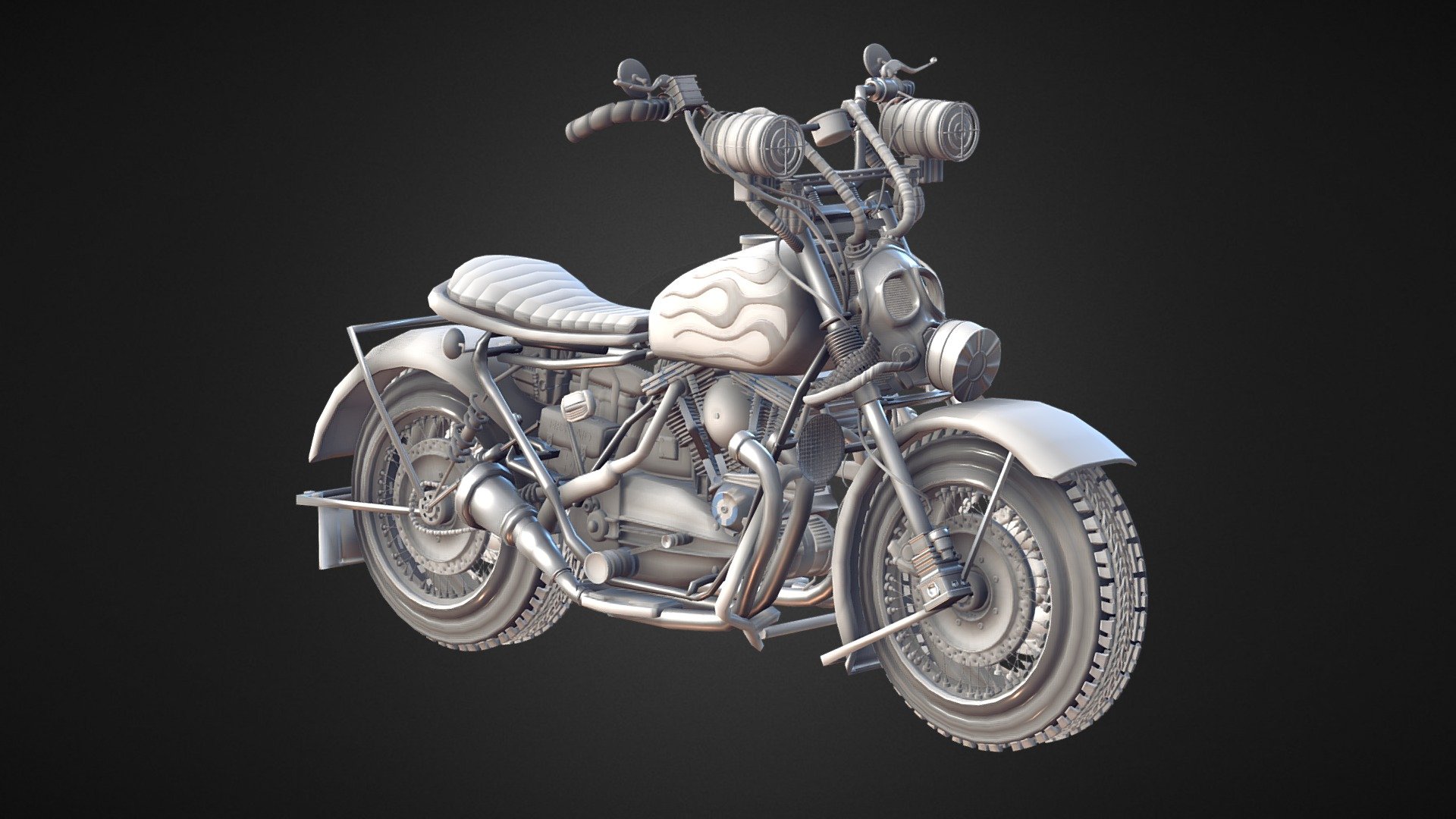 Apocalyptic Motorcycle