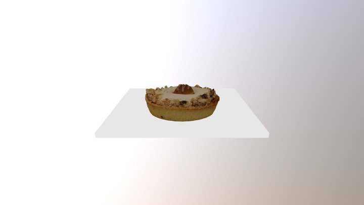 Caramel Dessert 3D Model