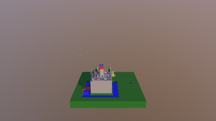 FAP Prison 3D Model