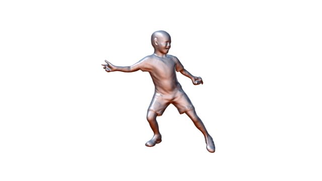 Statue of Gabriel 3D Model