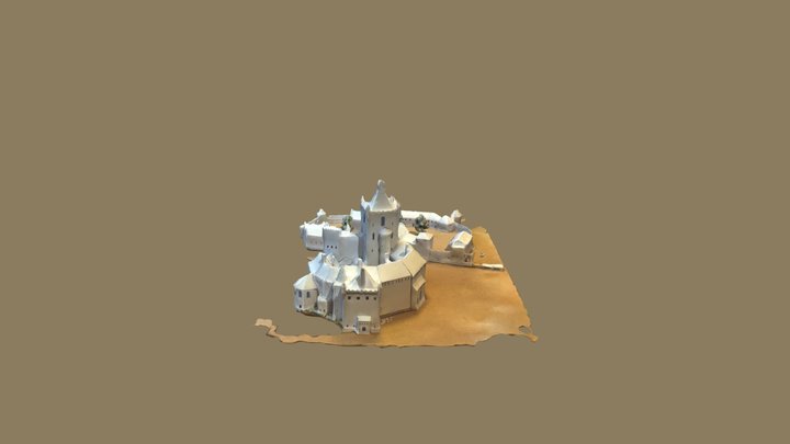 Kasteel Montfoort Maquette 3D Model
