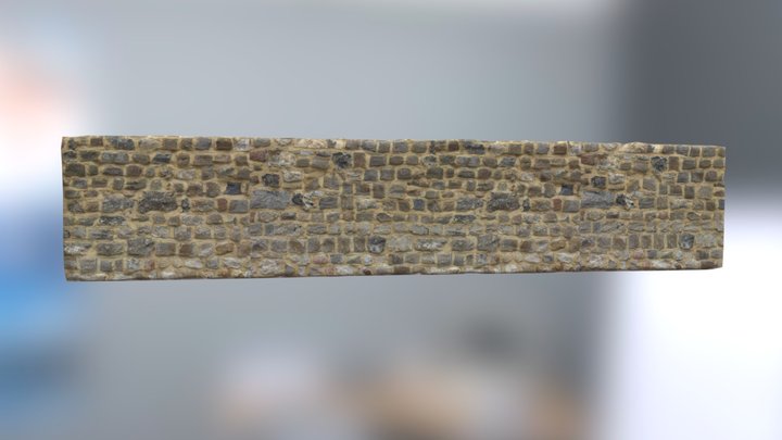 Stone-wall-006-004 – Kostenloses 3D-Modell STL