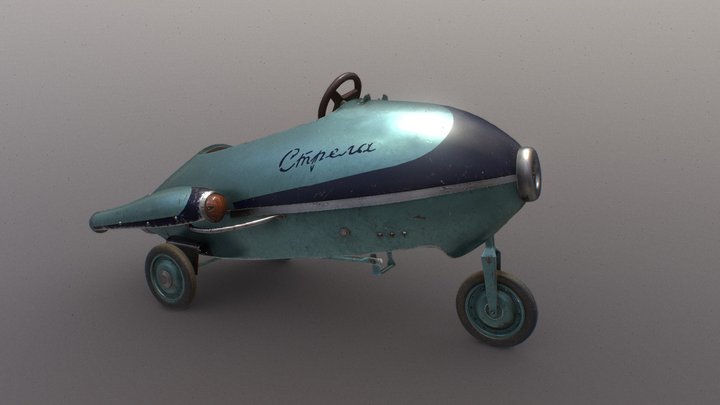 Raketa 3D Model