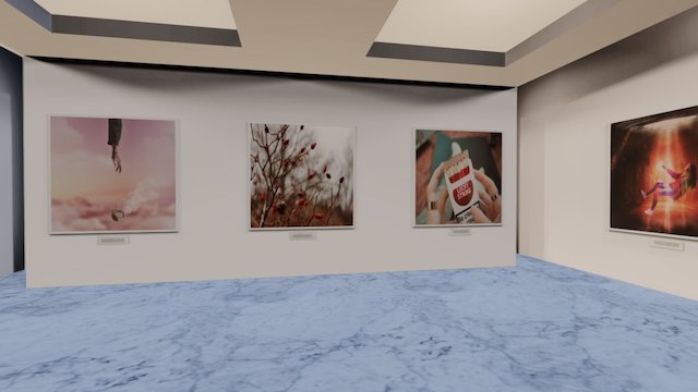 Instamuseum for @Themarinamay 3D Model