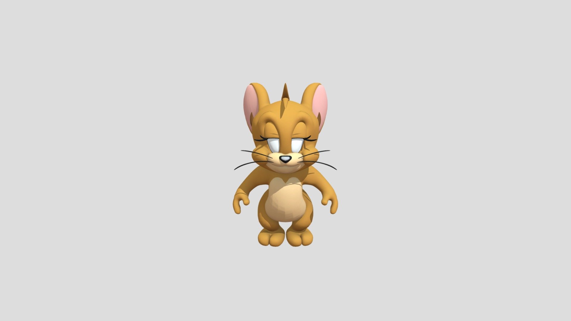 Jerry Mouse (Tom And Jerry) - Download Free 3D model by Guilherme Navarro  (@guinavarro.al) [6064162]