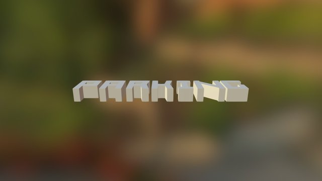 Parking 3D Model