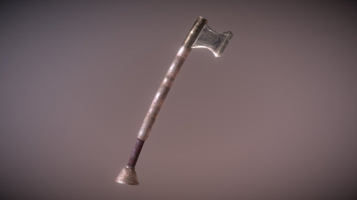 Weighted Hatchet 3D Model
