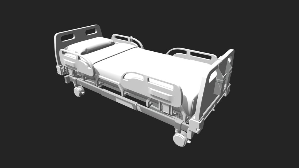 Simple Hospital Bed