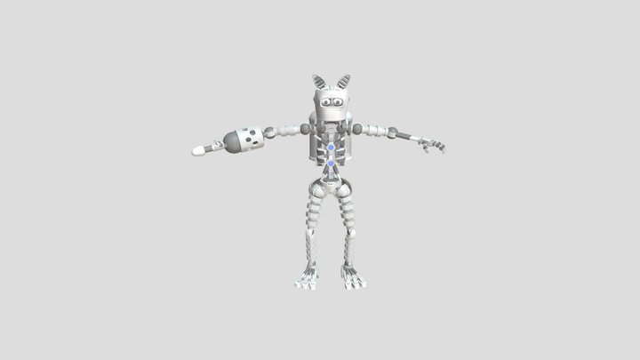 endo v1 fnaf by nightbot 3D Model