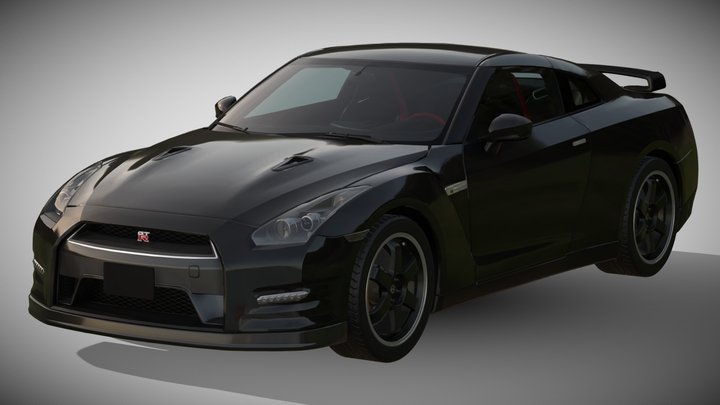 Nissan-gtr-r35 3D models - Sketchfab