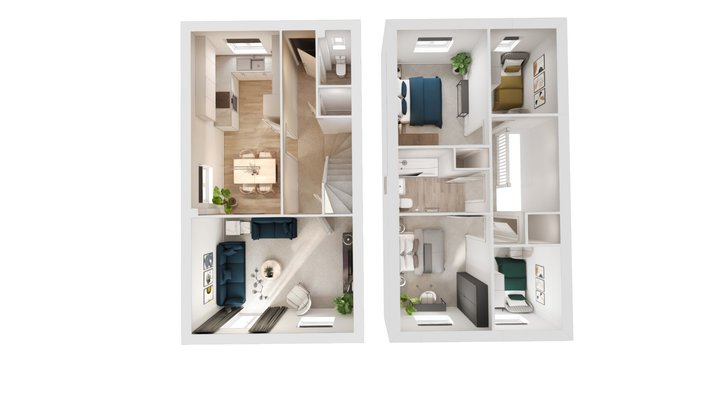 Booth Floor 3D Model