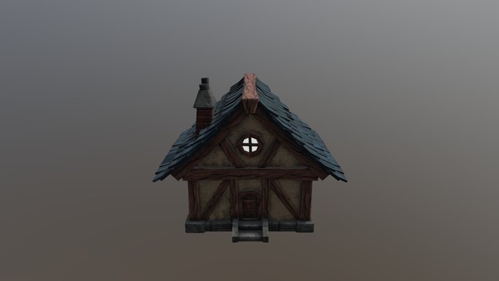 Cmgt House Unwrapped Fixed 3D Model