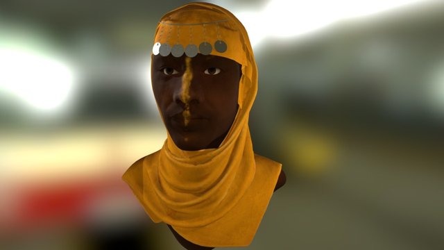 Male bust 3D Model