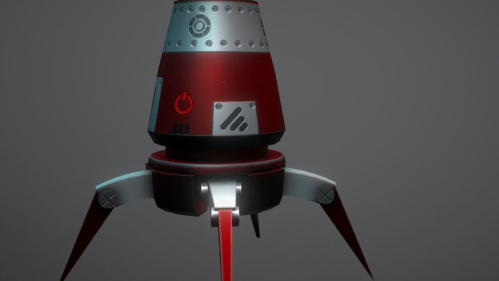Spider robot 3D Model