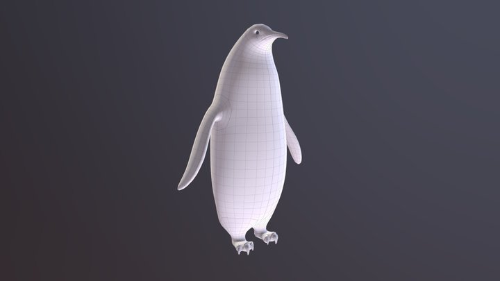 Pinguin 3D Model