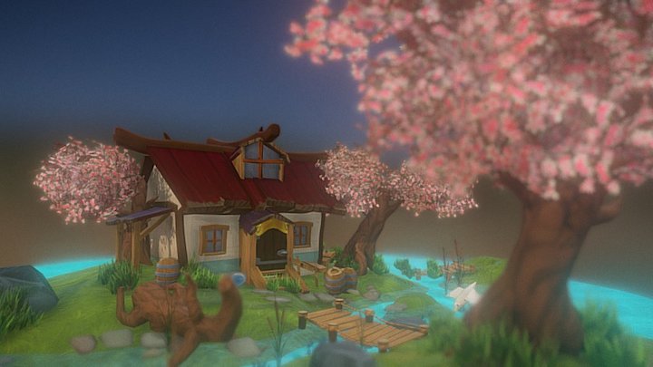 Sweet House 3D Model