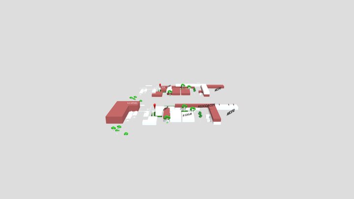 MAPA DE LOCALIZAÇÃO 3D Model