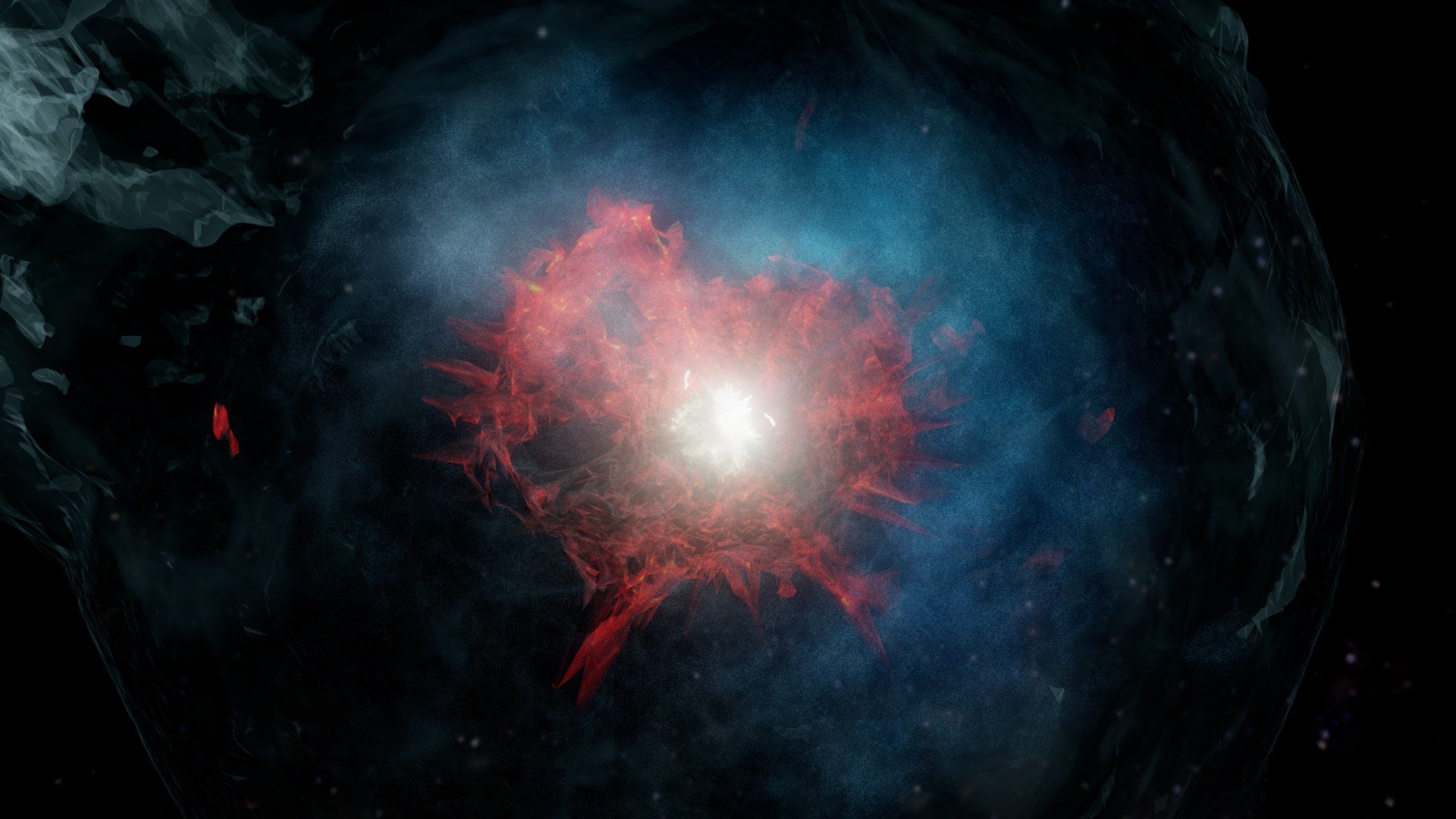 Core-collapse Supernova - Buy Royalty Free 3D model by Salvatore ...