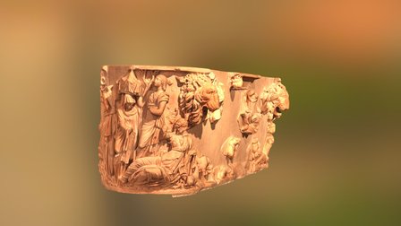 Sarcophage - Mausolée des Acceptii (IIIe s.apJC) 3D Model