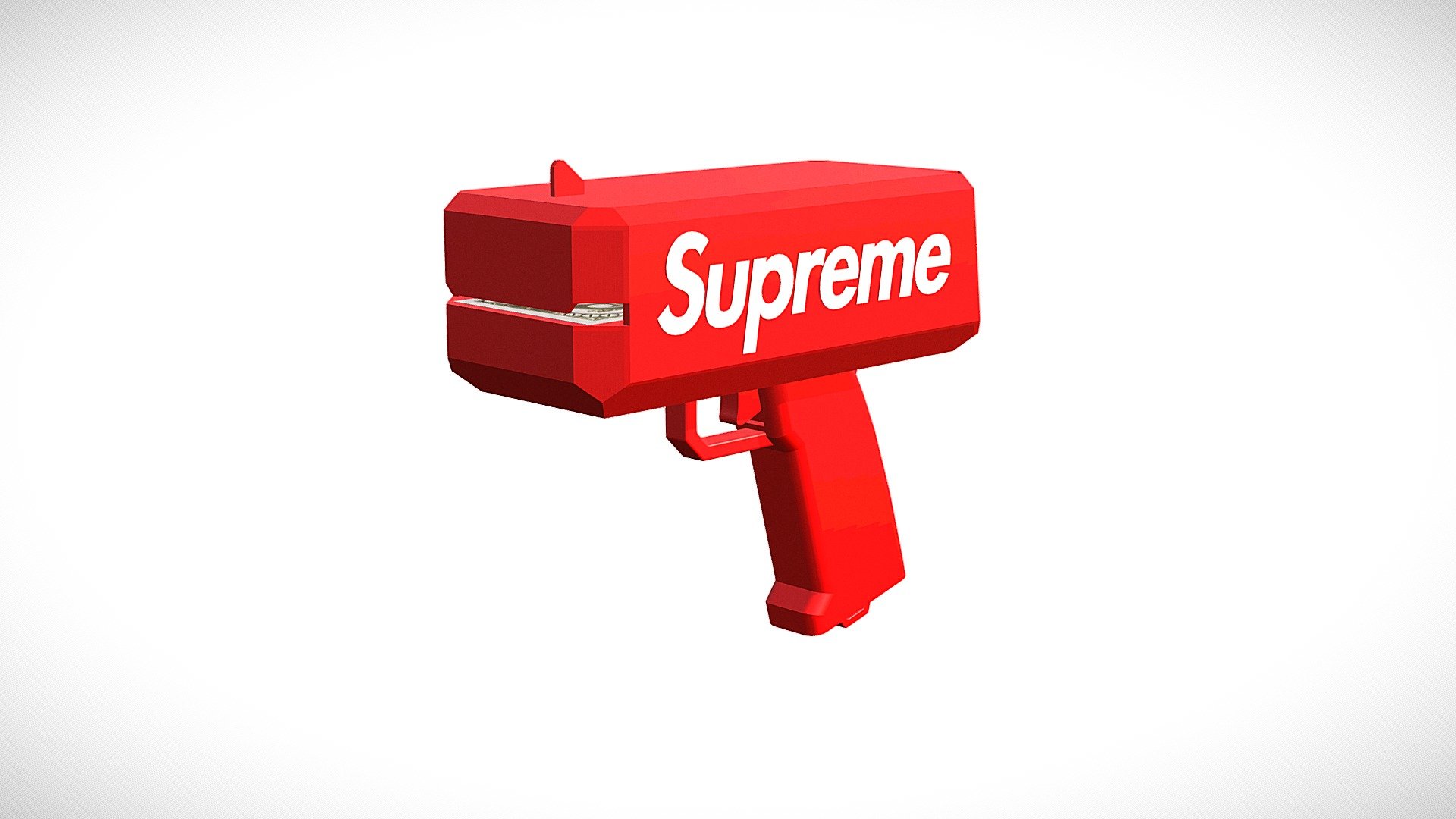 Supreme The Cash Cannon - 3D model by rtql8d (@rtql8d) [606c0aa]