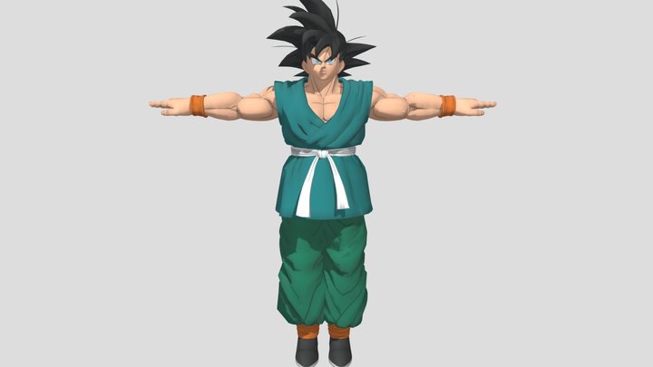 Goku Drip - Download Free 3D model by . (@.dot.) [064b09f]