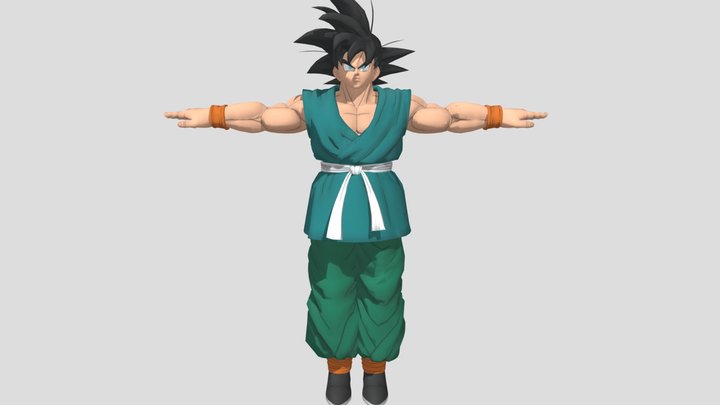 Download 3D Dragon Ball Z Goku Picture