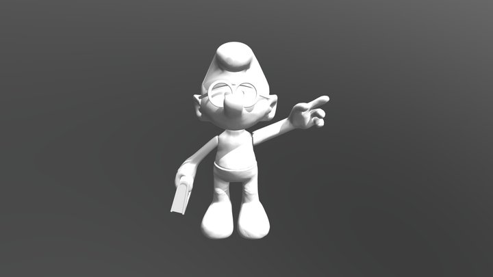 Smurf 3D Model